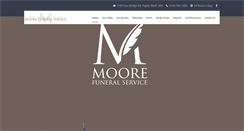 Desktop Screenshot of moorefuneralservice.com
